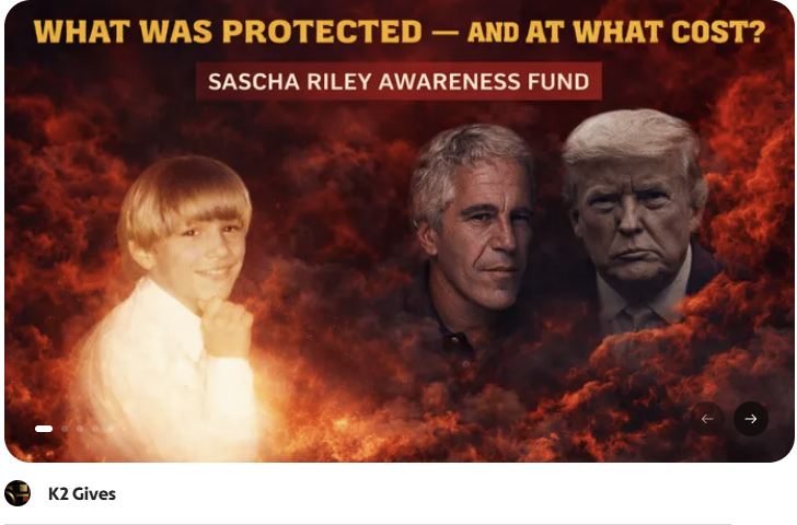 Sascha Riley Awareness Fund banner