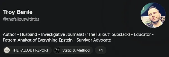 Troy's first Substack post