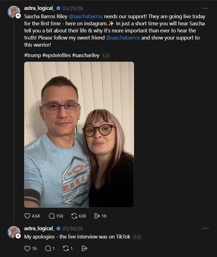 Astra entry — Sascha context