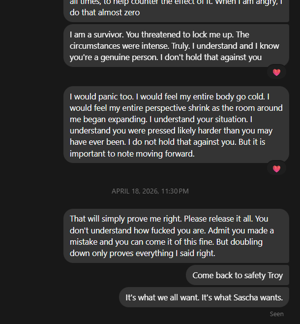 First breakthrough — screenshot f