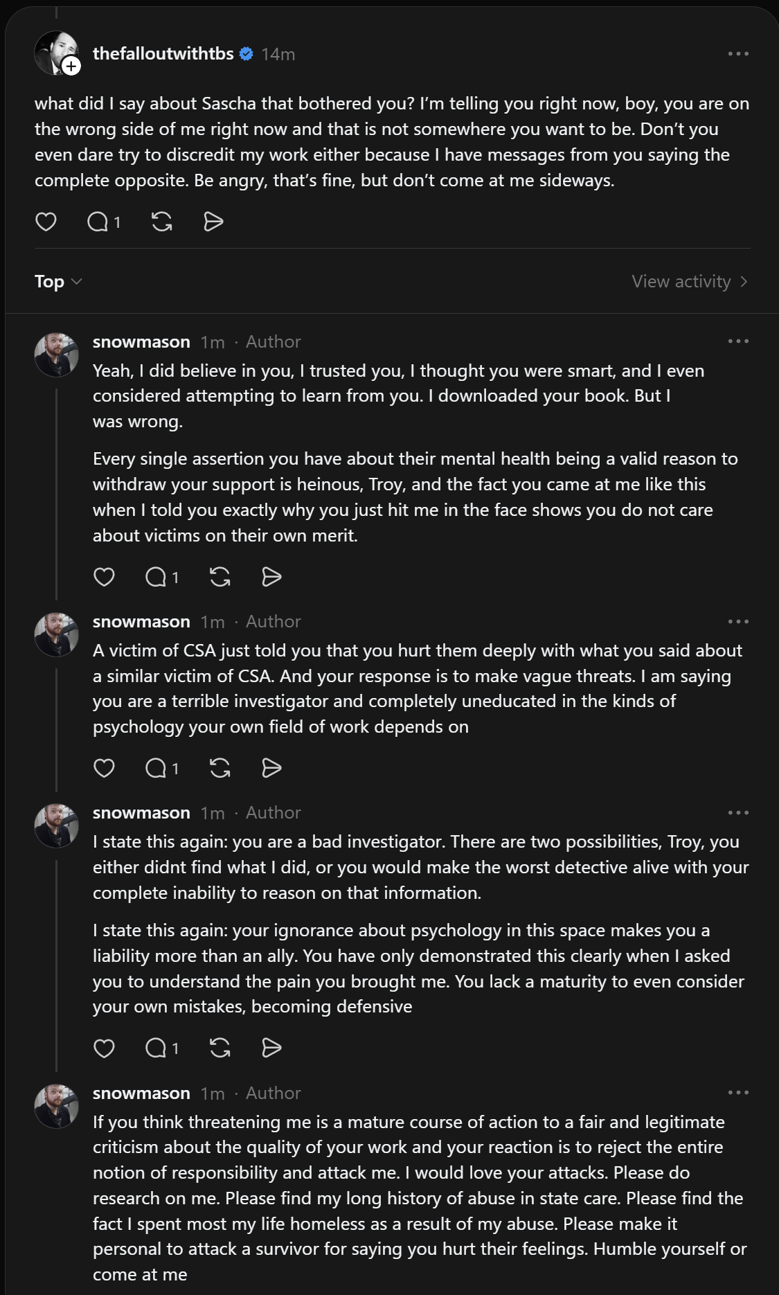 Apr 16 public callout — screenshot (8:33 PM)